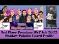 3rd Place Luard Shadow Paladin Premium Deck Profile - BSF 2022 - Andrew Kondrick