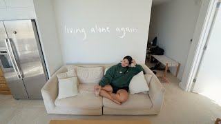 living alone again