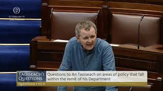 Deputy Dessie Ellis - Taoiseach’s Questions - 12.02.2019