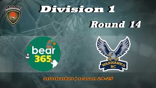 Atlasbasket - Div 1_Round 14 - BEAR 365 vs WARHAWKS