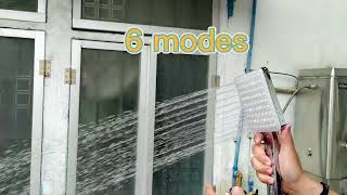 6 Spray Modes Shower Head