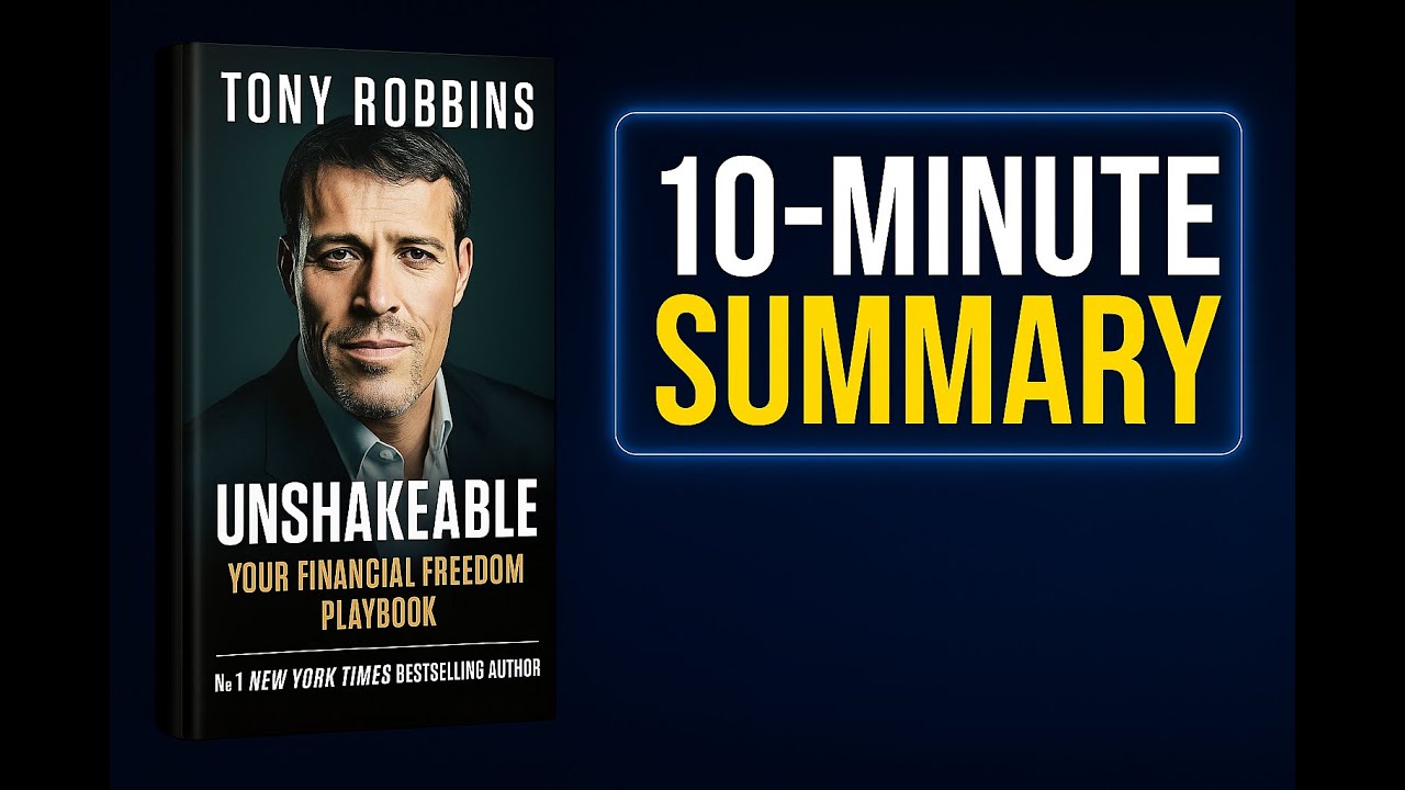 10 Minute Books Unshakeable By Tony Robbins Youtube