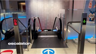 ［エスカレーター］ＪＲ諫早駅　東芝製　TOSHIBA escalator