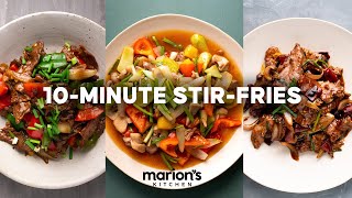 My BEST 10-minute Asian Stir-fry Recipes | Marion's Kitchen