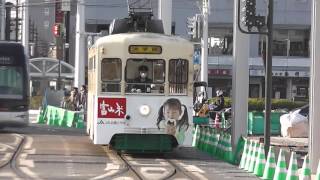 セントラム環状線発車\u00267000形大学前行き到着！＠富山駅