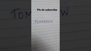 How to spell : Tomorrow or Tommorrow ?? How to pronounce ? #spellcheck #learnspelling #english #easy