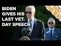 Biden Delivers His Final Veterans Day Speech, Former Harris Aide Says Biden Should Resign For Harris