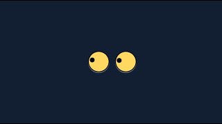 Interactive Animated Eyes in CSS and Javascript