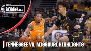 Tennessee Volunteers vs. Missouri Tigers | Full Game Highlights | ESPN College Basketball