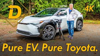 The All-Electric bZ4X Is An EV Done The Toyota Way