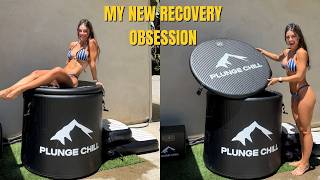 SET UP MY NEW PLUNGE CHILL ❄️ | BEGINNER FRIENDLY WELLNESS & RECOVER ROUTINE | GABRIELLA ELLYSE