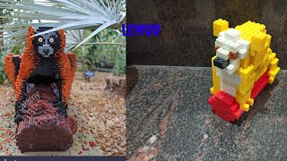 Making Lego Lemur/Shefeer/Njangalude Kochu lokam/ ഞങ്ങളുടെ കൊച്ചു ലോകം