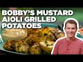 Bobby Flay's Mustard Aioli Grilled Potatoes | Bobby Flay's Barbecue Addiction | Food Network