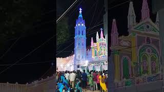 feast vibe | golden car | our lady of snows basilica #thoothukudi #goldencar #ourladyofsnowbasilica