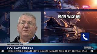 ШЕШЕЉ каже да је ШАРОВИЋ ИЗДАЈНИК???? #nemanjasarovic #srbija #seselj #pinktv #viral