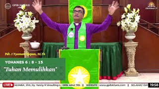 Khotbah Pembukaan Kegiatan 2023 - Yohanes 6:8-15 | Pdt. I Nyoman Djepun, M.Th