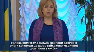 У комітетах 24.12.14 Ольга Богомолець