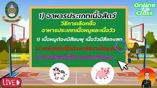 สุขศึกษา ป.4  หลักในการเลือกซื้ออาหารและผลิตภัณฑ์สุขภาพ