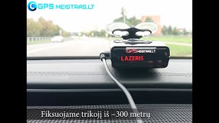 Trikojis PoliScan FM1 ir radarų detektorius GENEVO