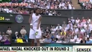 Unseeded Dustin Brown stuns Nadal