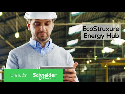 Simplify electricity and energy management with EcoStruxure Energy Hub | Schneider Electric