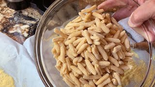 How to Make Pasta - Traditional Homemade Cavatelli With and Without Eggs