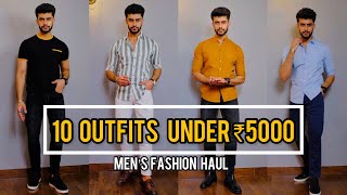 10 AFFORDABLE CLASSIC OUTFITS UNDER 5000! 2021 Fashion Haul for Men