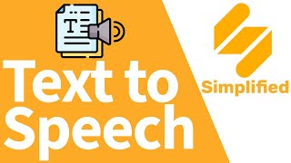 How To Use The New Text-to-Speech Feature In Simplified?