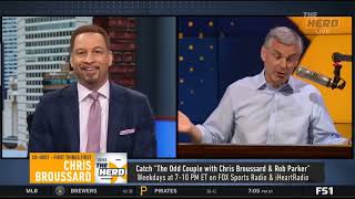 THE HERD   Chris Broussard tells Colin on Draymond Green agrees 4 year $100M max deal with Warriors