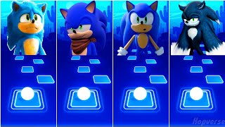 Sonic The Hedgehog 🔴 Sonic Boom 🔴 Sonic Prime 🔴 Sonic The Werehog | TilesHop EDM Rush | Coffin Dance