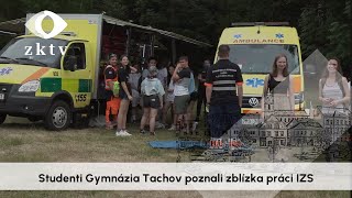 Studenti Gymnázia Tachov poznali zblízka práci IZS