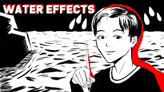 How to Draw Water: Manga Ink and Tone Effects