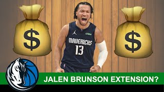 Mavericks Rumors: Jalen Brunson Contract Extension Projection | What Will JB Get In NBA Free Agency?