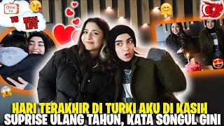 HARI TERAKHIR AKU DI TURKI GAK NYANGKA SONGUL NGASIH AKU SUPRISE INI | SONGUL KETEMU SUDE