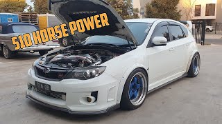 The FASTEST Subaru I have EVER been in - WRX STI 08 GRB Spec R