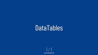 DataTables jQuery Plugin | Walkthrough & Tutorial