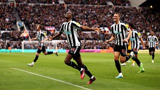 Newcastle United 2 Wolves 1 | Premier League Highlights | Isak and Almiron on target!