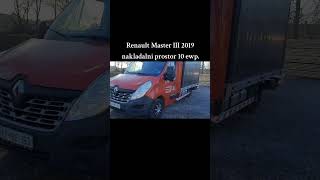 Renault Master III 2019, nakladalni prostor 10 ewp.