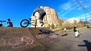 РАЗНОСИМ КРАСНОГОРСКИЙ СКЕЙТПАРК НА BMX | ПОДМОСКОВНЫЙ WOODWARD