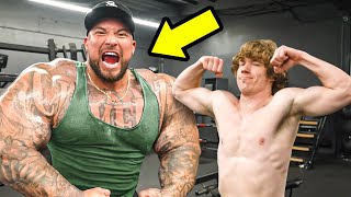 Working Out With The World's Strongest Mexican!