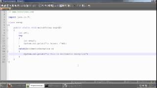 Arithmetic Exception In java Tamil