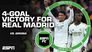 😱 REAL MADRID BLANK GIRONA 😱 FULL REACTION to the 4-goal shutout | ESPN FC