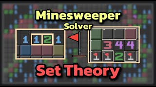 Solving Minesweeper with Set Theory