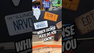 Comment for which famous movie and TV show license plates do you know