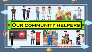 Community Helpers Name | Our Helpers 15 | Write 15 Our Helpers Name | Kidz Korner Creative Learning