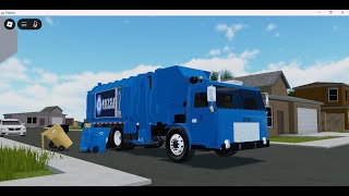 Trollege Trash Services: *SUPER RARE* EX-WM Blue Autocar WXLL Amrep Octogonal N2 Slamming Recycle