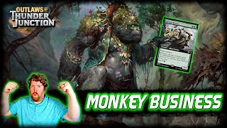 Plotting Primates STOMPING Our Opponents! | Mono Green Standard Bo1