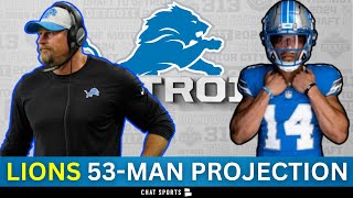 Detroit Lions 53-Man Roster Projection After The 2024 NFL Draft