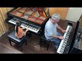 Daddy Daughter Piano Duet 