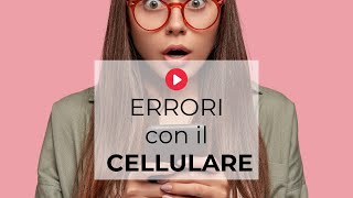 9 ERRORI che fai con il CELLULARE che PEGGIORANO LA TUA VISTA